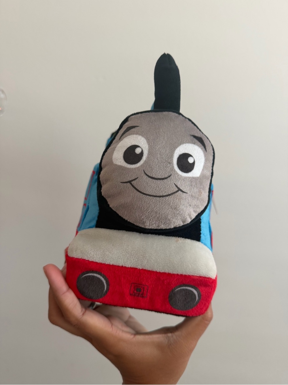 Kohl's Blue and Red Plush Train Character Toy